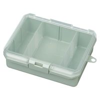 JEJアステージ　仕切板付コレクションケース深型155Ｆ　グリーン　　1個