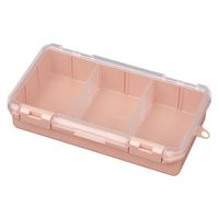 JEJアステージ仕切板付コレクションケース深型230ＨＦ　コーラル1個