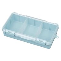 JEJアステージ仕切板付コレクションケース深型230ＨＦ　ブルー1個