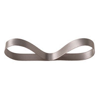 ヘッズ 両面サテンリボンＧＲＡＹ10ｍｍ DS1014R 1巻