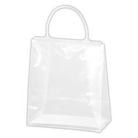 HEADS（ヘッズ）無地ハンドル付クリアギフトバッグ