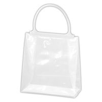 HEADS(ヘッズ)無地ハンドル付クリアギフトバッグー2　1袋（20枚）