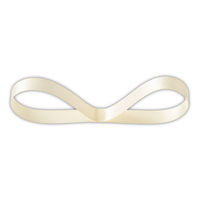 ヘッズ 両面サテンリボンＩＶＯＲＹ10ｍｍ DS1006R 1巻