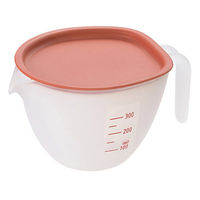 曙産業 計量ボウル 計量カップ 蓋付き ミニ レッド まいにちシリーズ CHー2125 1個