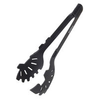 アーネスト トング 穴あき すくえる ブラック ベルフィーナ Aー77438 1個