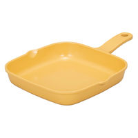 シービージャパン コパン グリルプレート角型18×18cm マスタード 4573306873440 1個