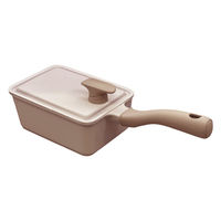 シービージャパン Supot 深型四角フライパン 13×18cm ベージュ 4573306873495 1個