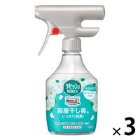【数量限定】リセッシュ除菌EX ワイドジェットストロング ホワイトティーの香り 本体 390mL 1セット（1個×3） 花王