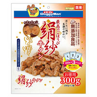 ドギーマン 絹紗 牛タン 国産 300g（100g×3袋）1袋 ドッグフード 犬用 おやつ