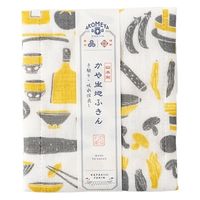 かや生地ふきん 道具野菜 イエロー AKOMEYA TOKYO/アコメヤ