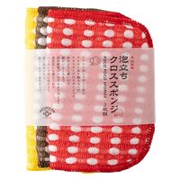 泡立ちクロススポンジ3枚組 レッドセット AKOMEYA TOKYO/アコメヤ