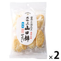 山田錦せんべい 塩味 15枚 1セット（1袋(15枚入)×2） AKOMEYA TOKYO/アコメヤ