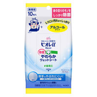 ウェットティッシュ アルコール ビオレu 除菌やわらかウェットシート 本体 1個（10枚入）花王