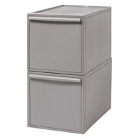 吉川国工業所 クロゼット・システム 引出し(L)2個組 AGy CS-D3*2P_AGy 1セット