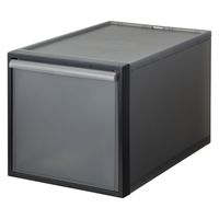 吉川国工業所 クロゼット・システム 引出し(L) Bk CS-D3_Bk 1個