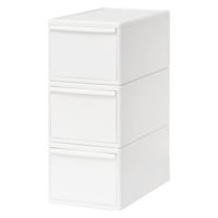 吉川国工業所 組み合わせて使える収納ケース ミディM3個組 AW MOS-02L*3P_AW 1セット