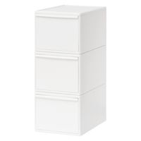 吉川国工業所 組み合わせて使える収納ケース ワイドL3個組 AW MOS-06L*3P_AW 1セット