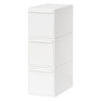 吉川国工業所 組み合わせて使える収納ケース ミディL3個組 AW MOS-05L*3P_AW 1セット