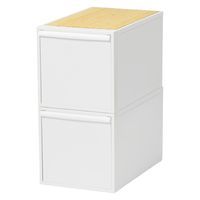 キムラ ラタン キャスター付き 収納ボックス 幅700×奥行400×高さ400mm