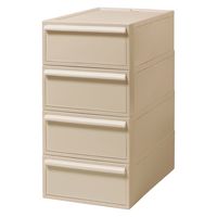 吉川国工業所 クロゼット・システム 引出し(S)4個組 Be CS-D1*4P_Be 1セット