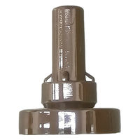 山喜産業　サビヤーズ　折板屋根用　１０ｍｍ　Ｌ　ブラウン　1箱(100個入)（直送品）