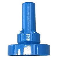 山喜産業　サビヤーズ　折板屋根用　１０ｍｍ　Ｌ　ブルー　1箱(100個入)（直送品）