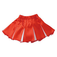 アーテック ソフトサテン プリーツスカート 赤×白 18375 1枚