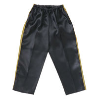 アーテック ソフトサテン テーパードパンツライン Ｃ 黒 18725 1枚