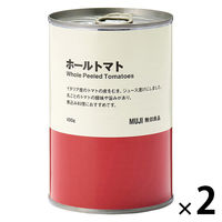 無印良品 ホールトマト ４００ｇ 1セット（1缶×2） 良品計画