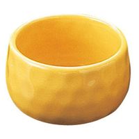 ヤマコー 黄釉三ツ足珍味入 大 26671 1個（直送品）