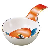 ヤマコー 陶器・ミニレンゲ珍味入 椿 26607 1個（直送品）