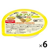 日清オイリオ MCTプリン エネプリン   介護 介護食品 やわらか食  デザート おやつ 高齢者  パイン味  6個