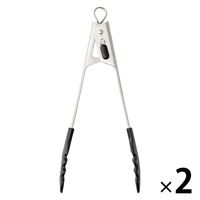 無印良品 調理用トング ストッパー付き 小 約長さ１８ｃｍ 1セット（1個×2） 良品計画