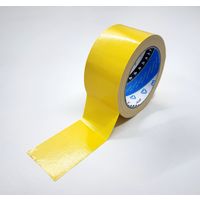 【ガムテープ】 再生PET布テープ 黄 幅50mm×長さ25m No.1605 寺岡製作所 1箱（30巻入）