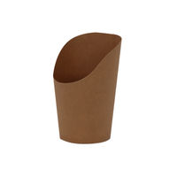 トーシン 耐油加工 クラフト 未晒 スナック・スイーツカップ 1袋（50個入）