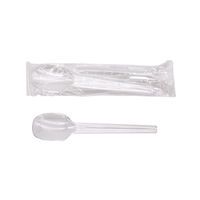 トーシン 個包装 透明 ミニスプーン 10cm 1箱（12000本：100本入×120袋）