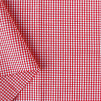 40sギンガムチェック 小 巾110cm×10m切売カット レッド B53000Z-104-10M 1セット(巾110cm×10（直送品）