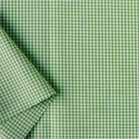 双日ファッション 40sギンガムチェック 小 巾110cm×10m切売カット グリーン B53000Z-110-10M（直送品）