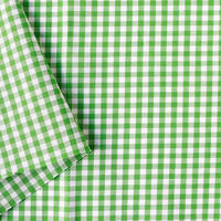 40sギンガムチェック 中 巾110cm×10m切売カット グリーン B53000Z-210-10M 1セット(巾110cm×10（直送品）