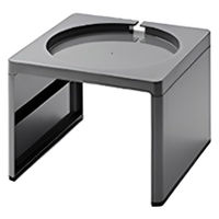 伊勢藤 電気ケトルラック　グレー Iー636 1個