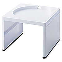 伊勢藤 電気ケトルラック　ホワイト Iー636 1個