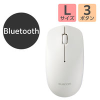 Bluetoothマウス 無線 ワイヤレス 3ボタン ホワイト M-LE10BRXWH エレコム 1個