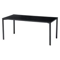 サンワサプライ eテーブル 受注生産品 幅1600×奥行800mm ブラック MEF-16080BK 1台（直送品）