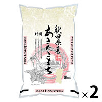 秋田県産 あきたこまち 10kg(5kg×2袋) 【精白米】 令和6年産 米 お米