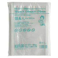 【ナイロンポリ・真空パック袋】クリロン化成 彊美人70 XSー1217 1セット(1袋（100枚）×30)