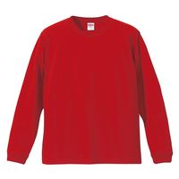 United Athle 5011 5.6オンス ロングスリーブ Tシャツ XL レッド 00792909 1枚（直送品）