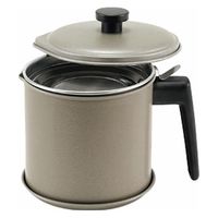 カクセー オイルポット 1.2L 受皿付 4960265500027 1個（直送品）