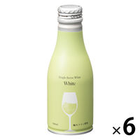【アスクル・ロハコ限定】ワイン白ワイン シングルサーブワイン ボトル缶 180ml 6本 やや辛口 小容量 オリジナル