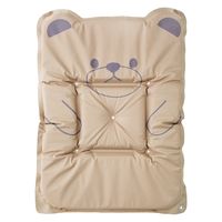 永和 5WAYふわふわマット（くま）約縦64×横46×厚み3cm