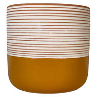 【園芸用品】welzo カラーポット　フルーティオレンジ 4933136529809 1個